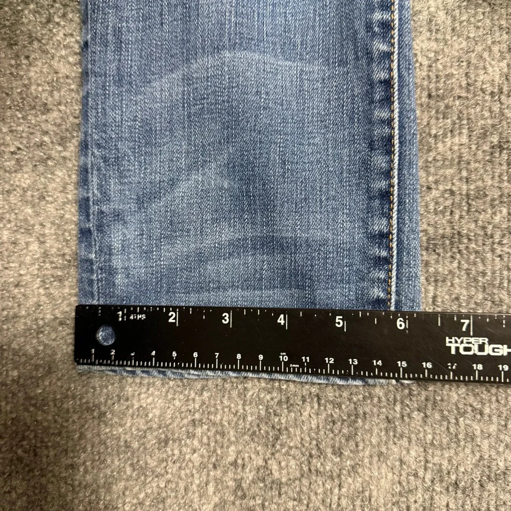 True Religion Jeans Mens 28 Blue Geno Relaxed Slim‎ Medium Wash Horseshoe 28x33